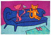 Cell Cat on a Date 